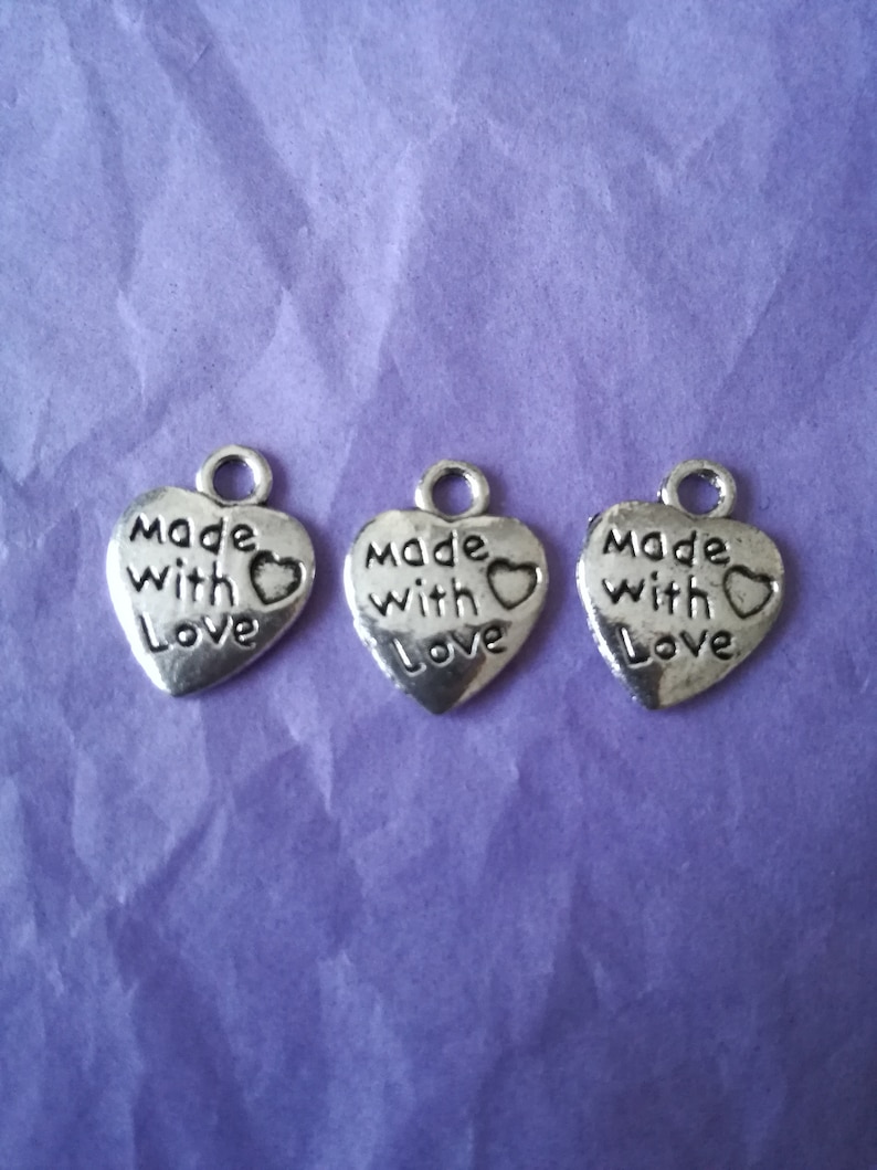 3 x Handmade ANGEL FAIRY clip on Charms