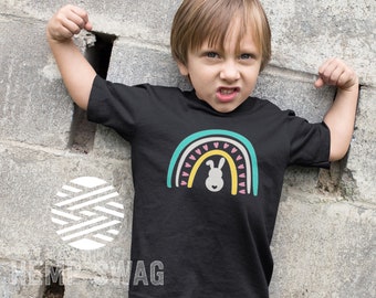 RAINBOW BUNNY Toddler and Youth Tee