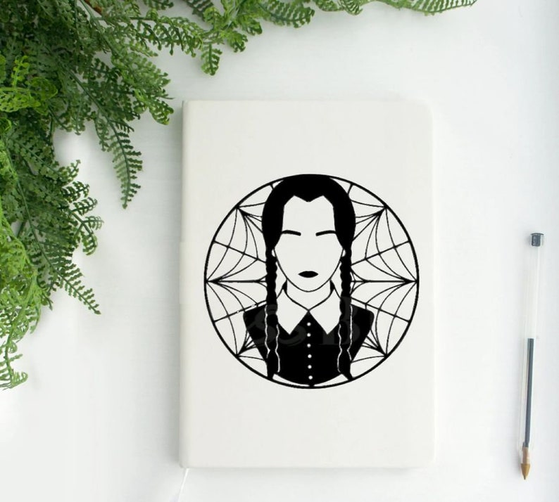 Wednesday Addams Vinyl Decal or Sticker Etsy