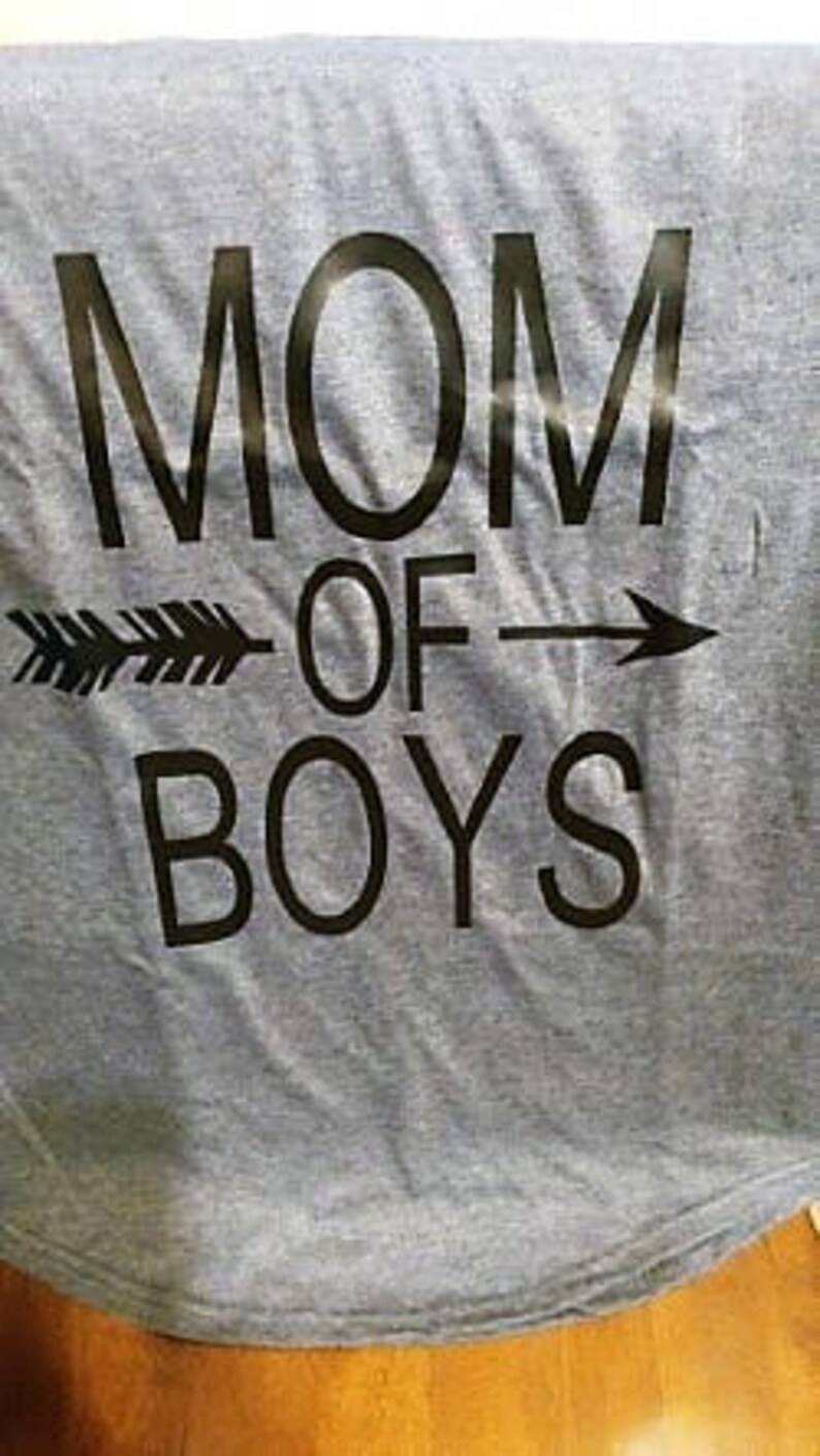 MOM of BOYS triblend tee image 2