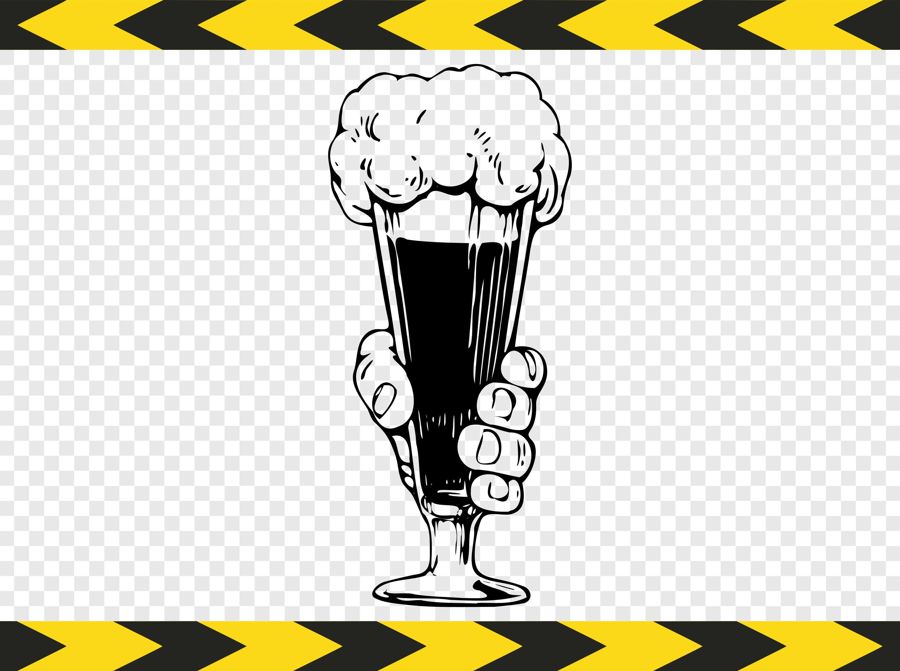 Beer glass SVG Mug Hand Clipart Cut files for Cricut DIY ...
