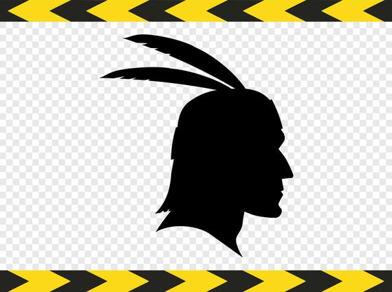 Indian Head SVG American Native Art Print Decor Decal Dxf Pdf | Etsy
