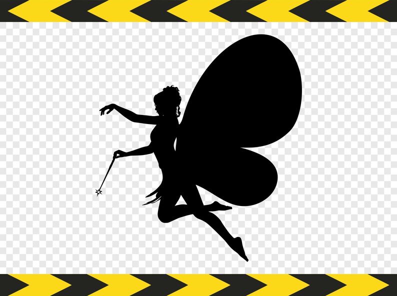 Download Fairy Svg Silhouette Clipart Scrapbook Cut files for ...