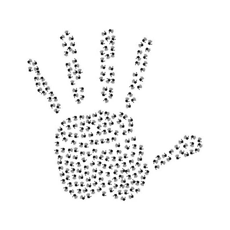Download Cut files for silhouette cricut Handprint Svg Png Designs ...