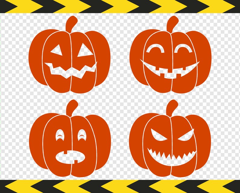 Download Halloween pumpkin Svg Cut files for Cricut Bundle Decals ...
