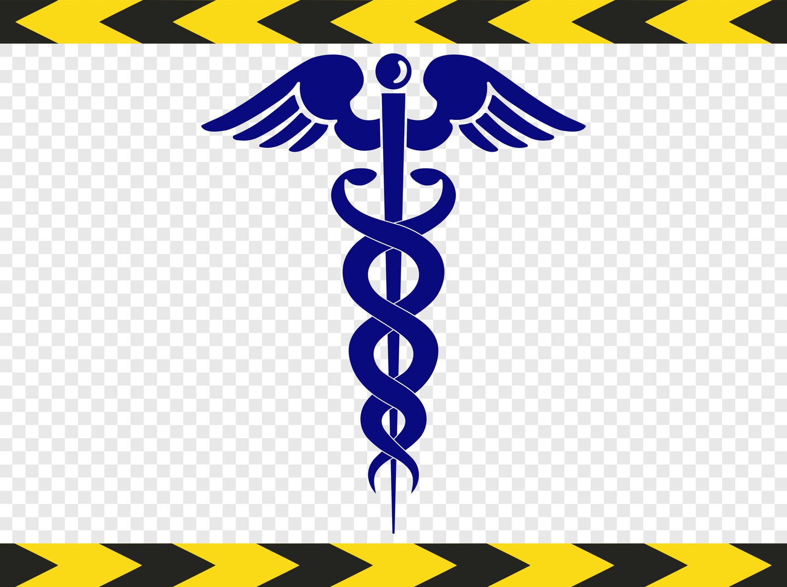 Caduceus Svg Medical Clipart Doctor Office Decor Scan N Cut | Etsy