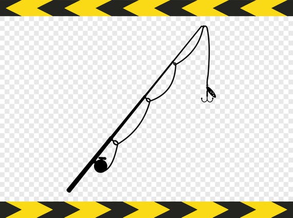 Fishing rod Svg Lure Clipart Scan n Cut files for Cricut ...