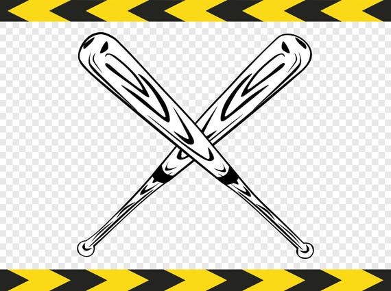 Download Free Baseball Bat Svg Files Baseball Designs Shirt Decals Dxf Pdf Etsy SVG Cut Files