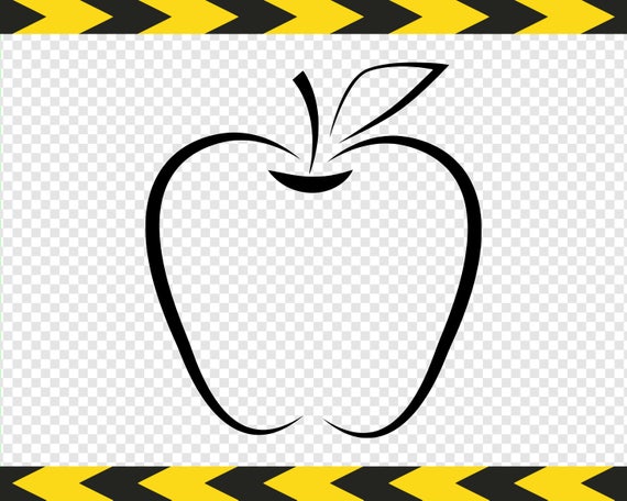 Download Apple Svg Clipart Clip Art Cut Files For Cricut Commercial Use Etsy