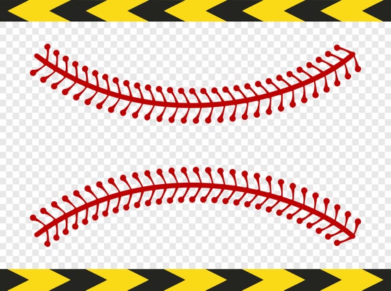 Download Baseball Laces Stitches Softball Svg Clipart Commercial Use Etsy