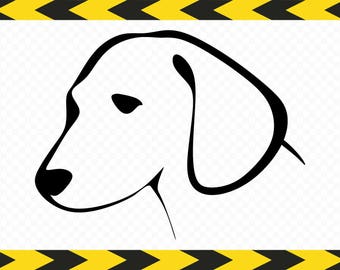 Dog SVG Clipart DIY Wall art decal decor Dog print printable shirt Dxf Pdf Png Cut files for Cricut Silhouette