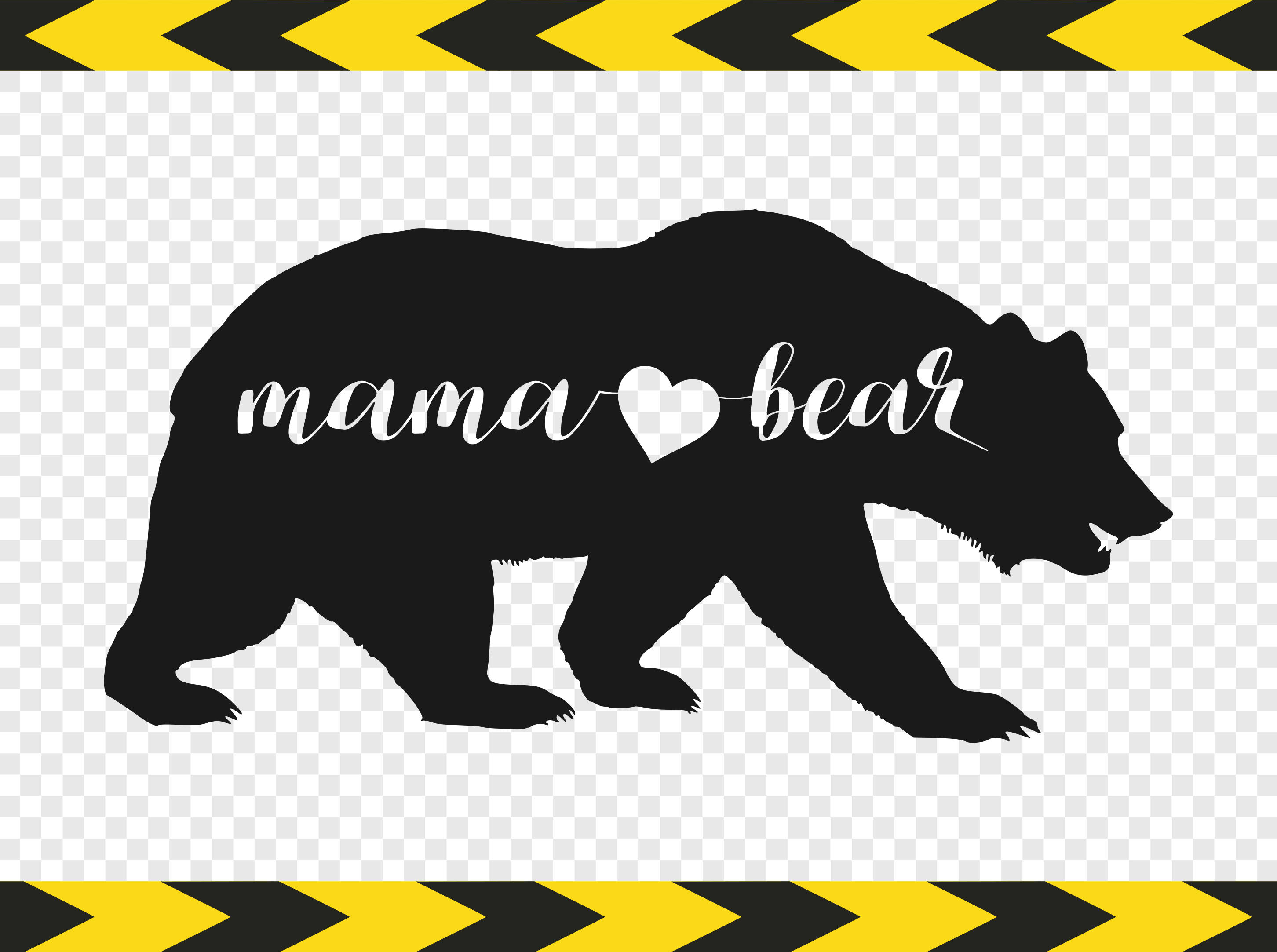 Download Mama bear SVG file DIY Shirt Car Decal Sticker Cut files ...