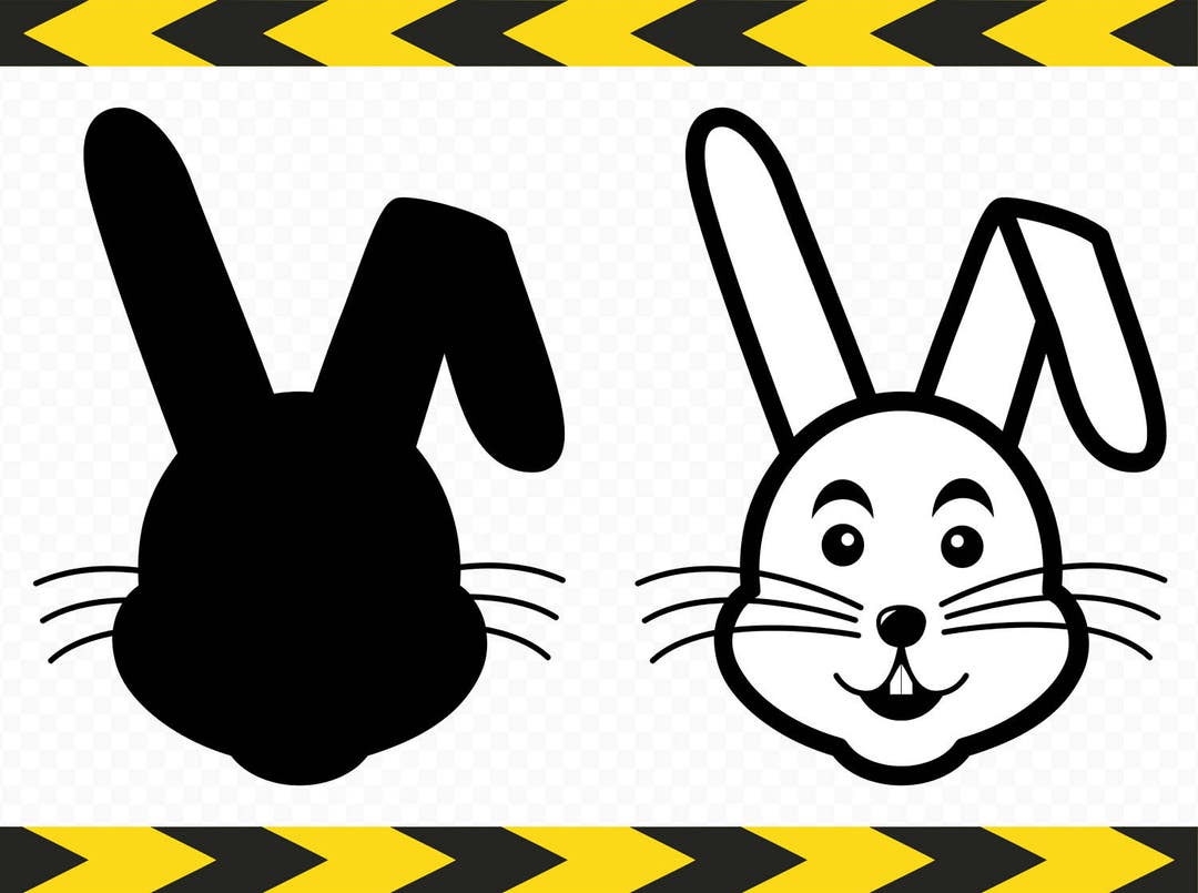 Svg Rex Rabbit Face Rabbit SVG Bunny Rabbit Face Scrapbook Cut Files for Silhouette Clipart ...