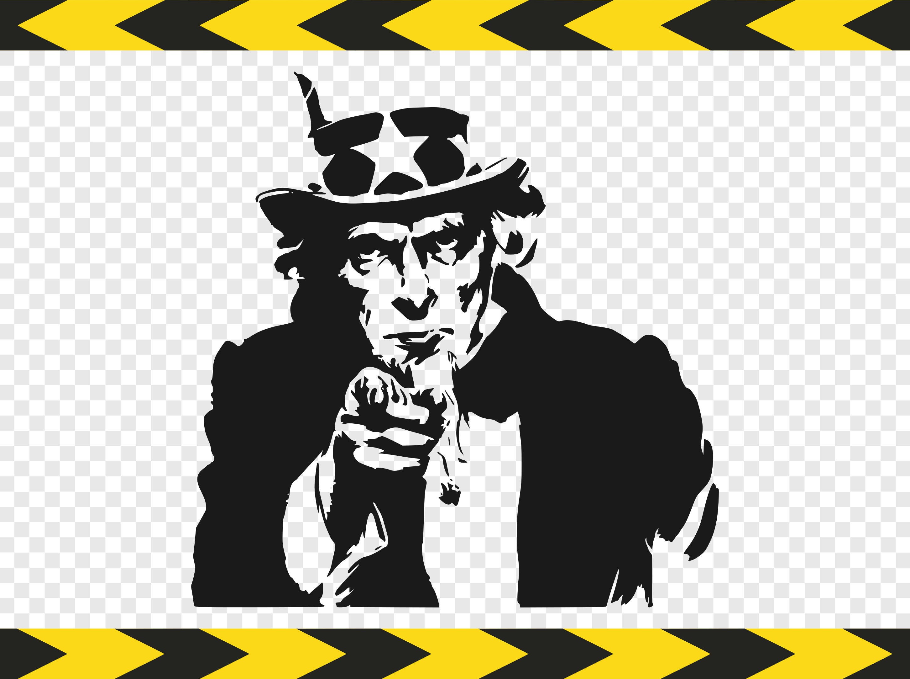 Uncle sam SVG Decal Printable US army Silhouette pictures | Etsy