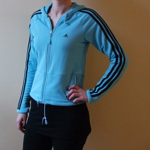 baby blue adidas jacket