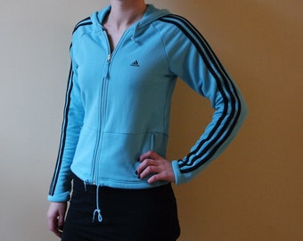 baby blue adidas jacket