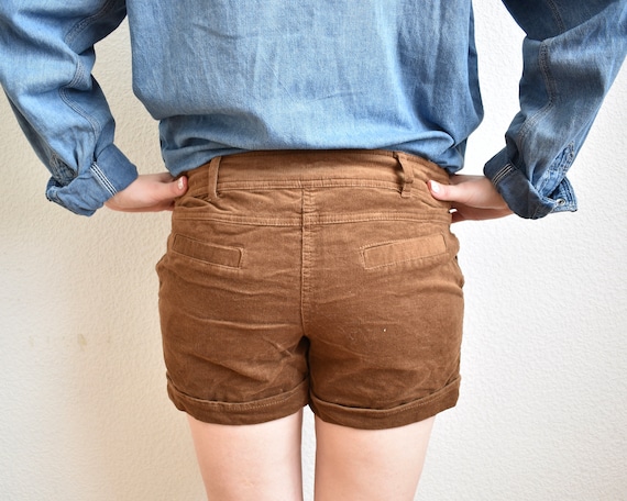 cord shorts damen