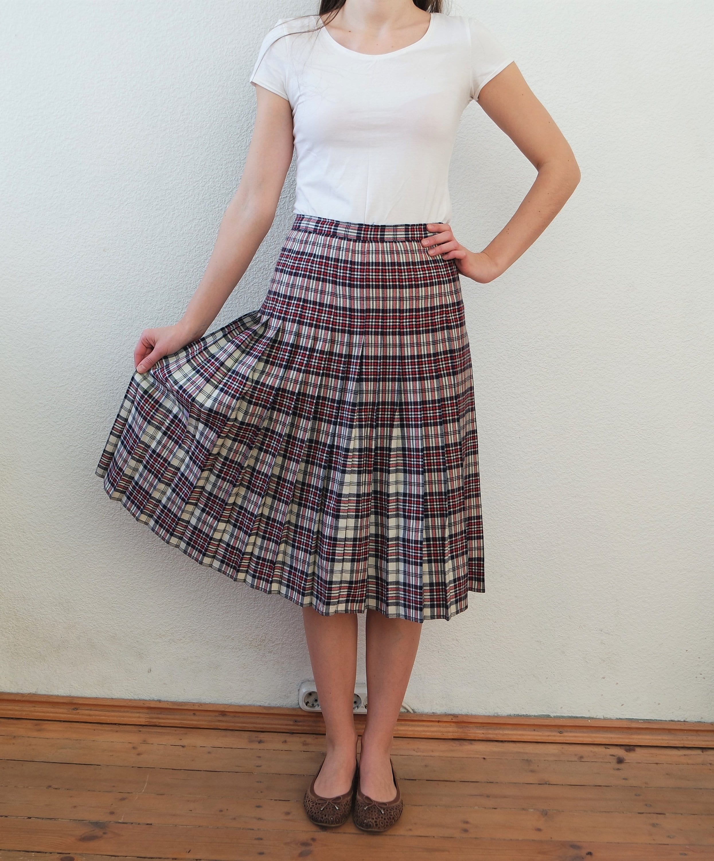 Pleated Skirt Plaid 77 – Uniformity Lafayette