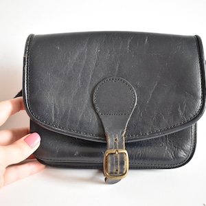 vintage Petit sac à bandoulière en cuir, sac à bandoulière en cuir noir, sac de festival, petit sac à bandoulière, sac à main en cuir bleu foncé