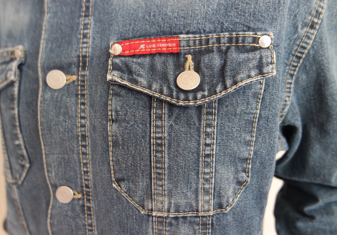 lee cooper denim joggers