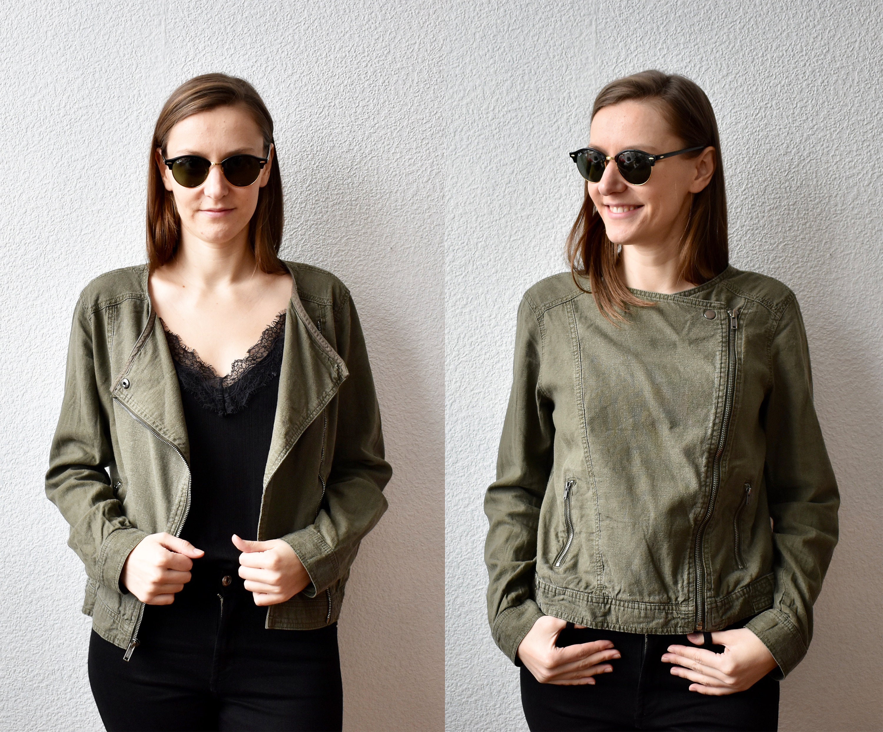 Vintage Khaki Linen Jacket Women's Linen Jacket Linen Etsy