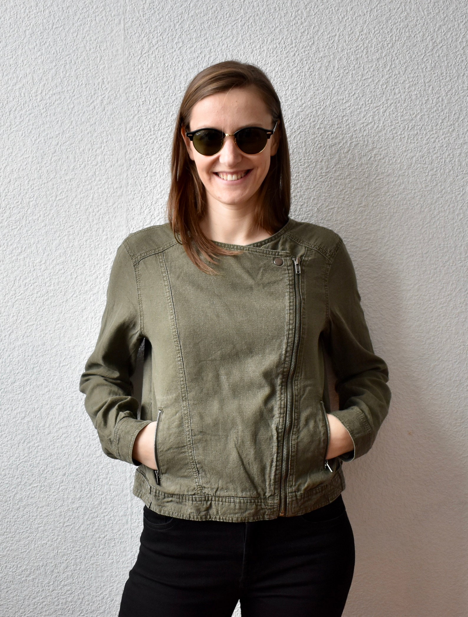 Vintage Khaki Linen Jacket Women's Linen Jacket Linen Etsy