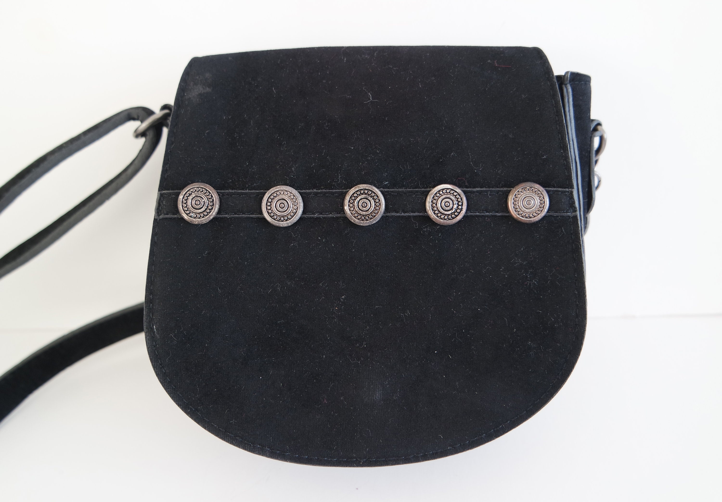 black velvet purse