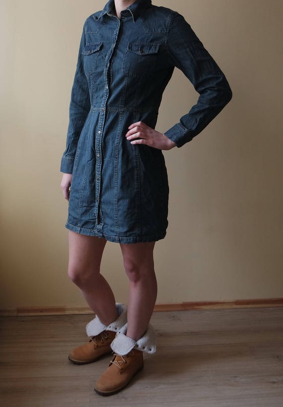 jeans dress uk