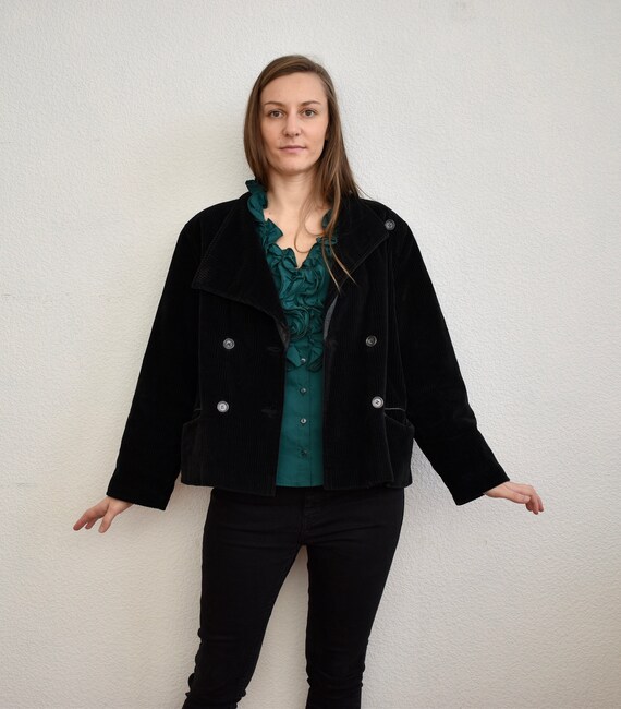 MaxMara Vintage Corduroy Jacket, MaxMara Short Cor