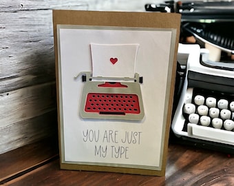 Handmade greeting card - Type