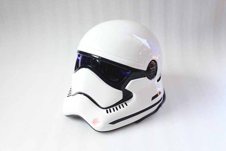 Stormtrooper star wars Helmet predator motorcycle custom dot n | Etsy