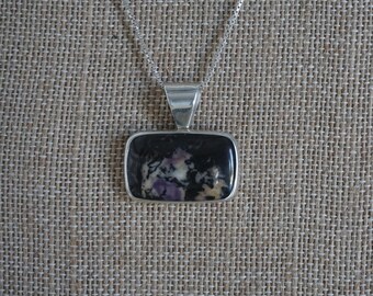 Tiffany Stone sterling silver pendant