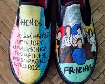friends tv show vans shoes