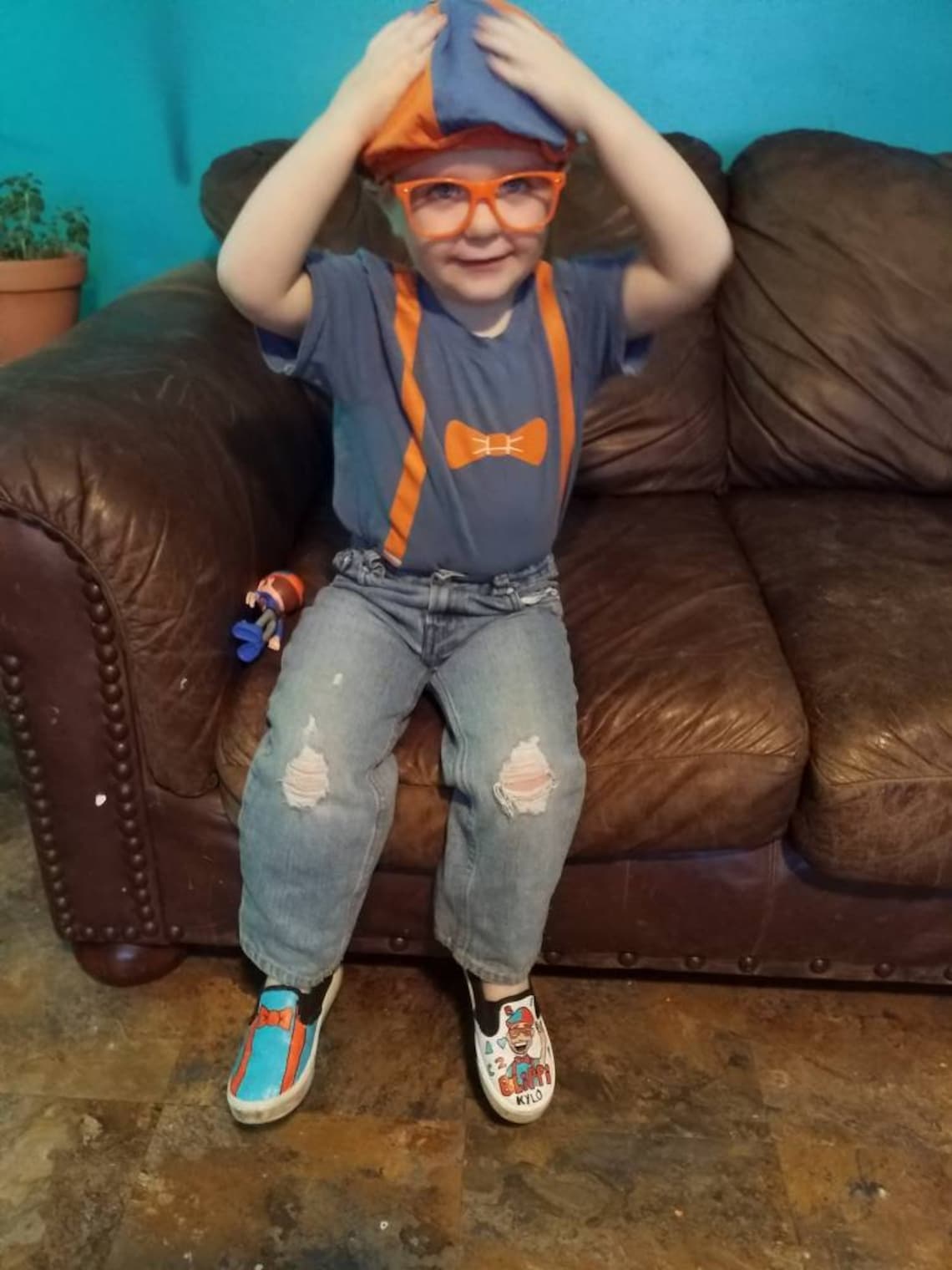 custom blippi shoes