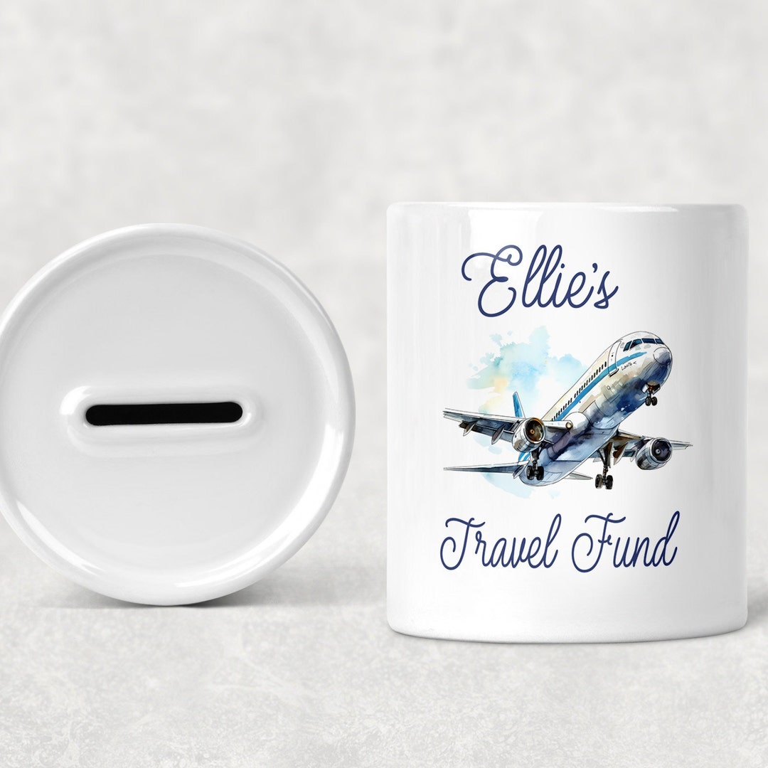 Personalized Travel Fund Money Box Gap Year Gift Daughter Etsy