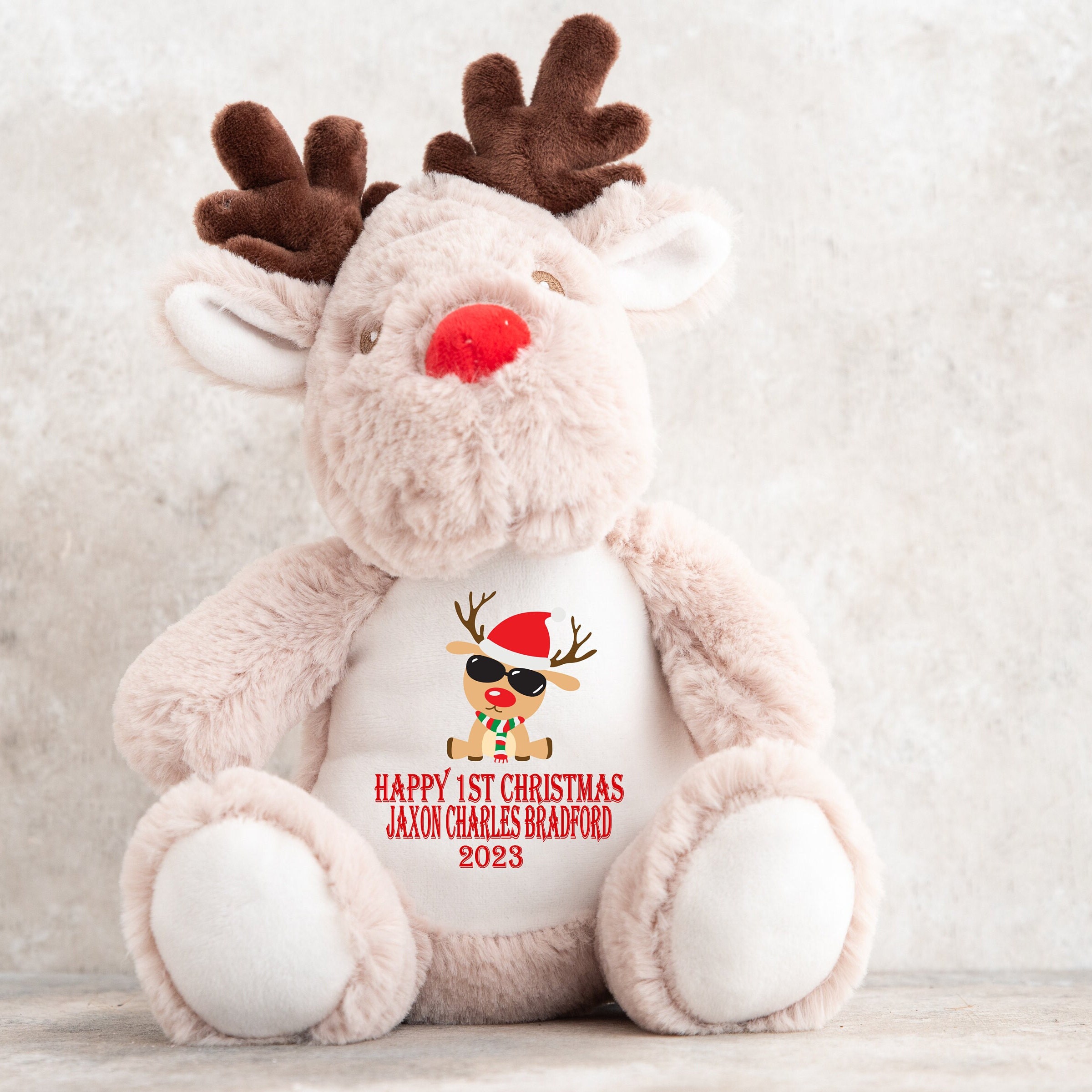 Babys first christmas plush Clearance