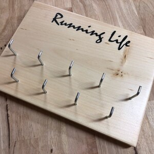 Running Medal Holder &quot;Running Life&quot; (Customizable)