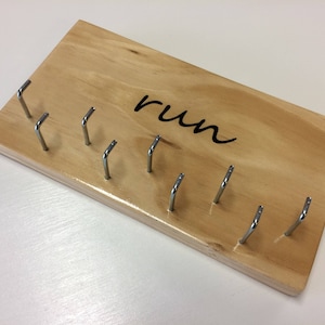 Running Medal Holder &quot;run&quot; (Customizable)