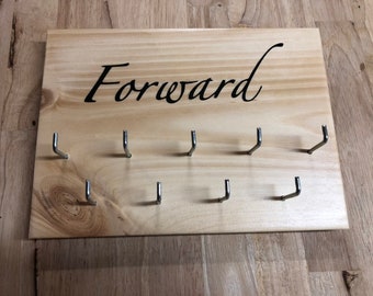 Running Medal Holder "Forward" (Customizable)