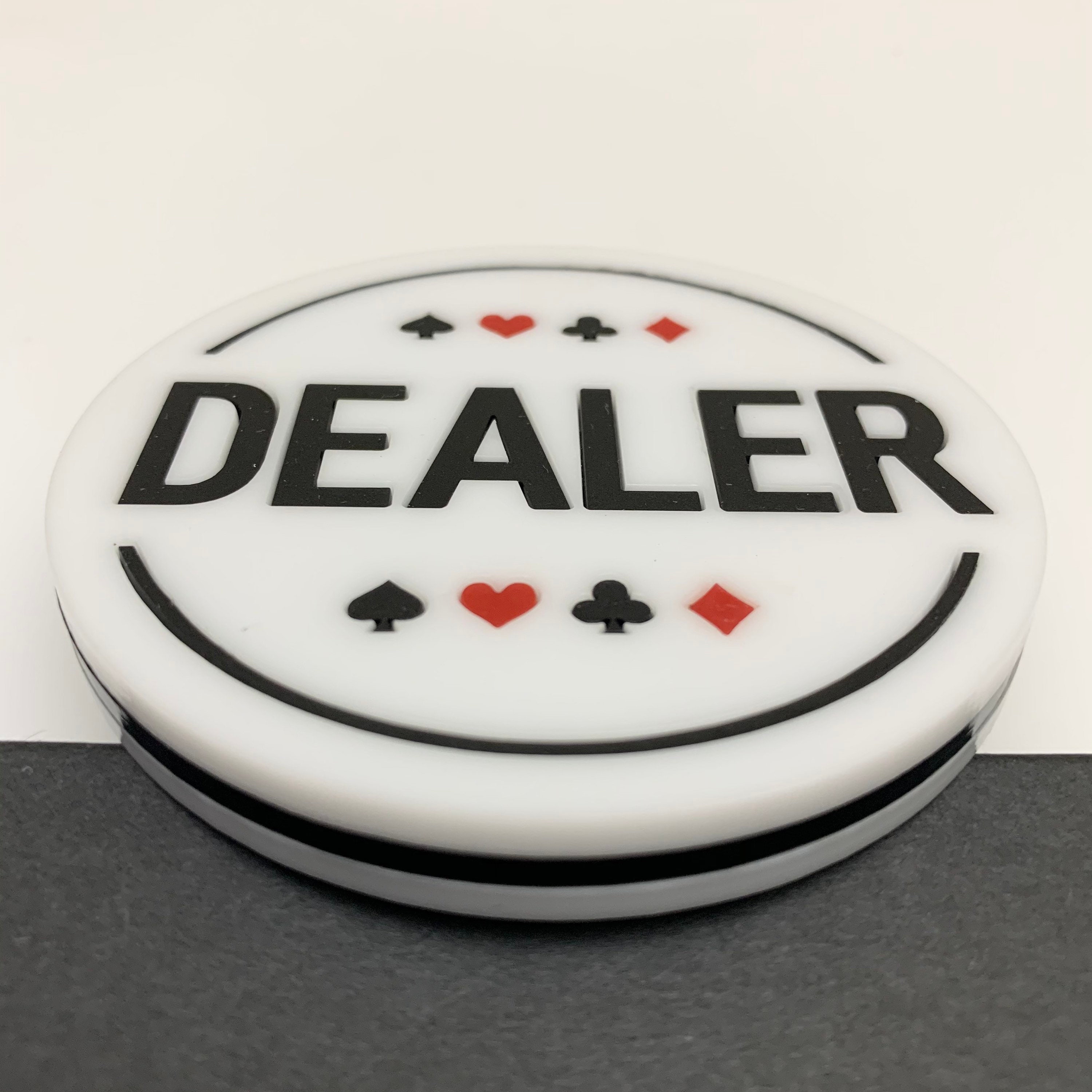 Poker Dealer Button Etsy