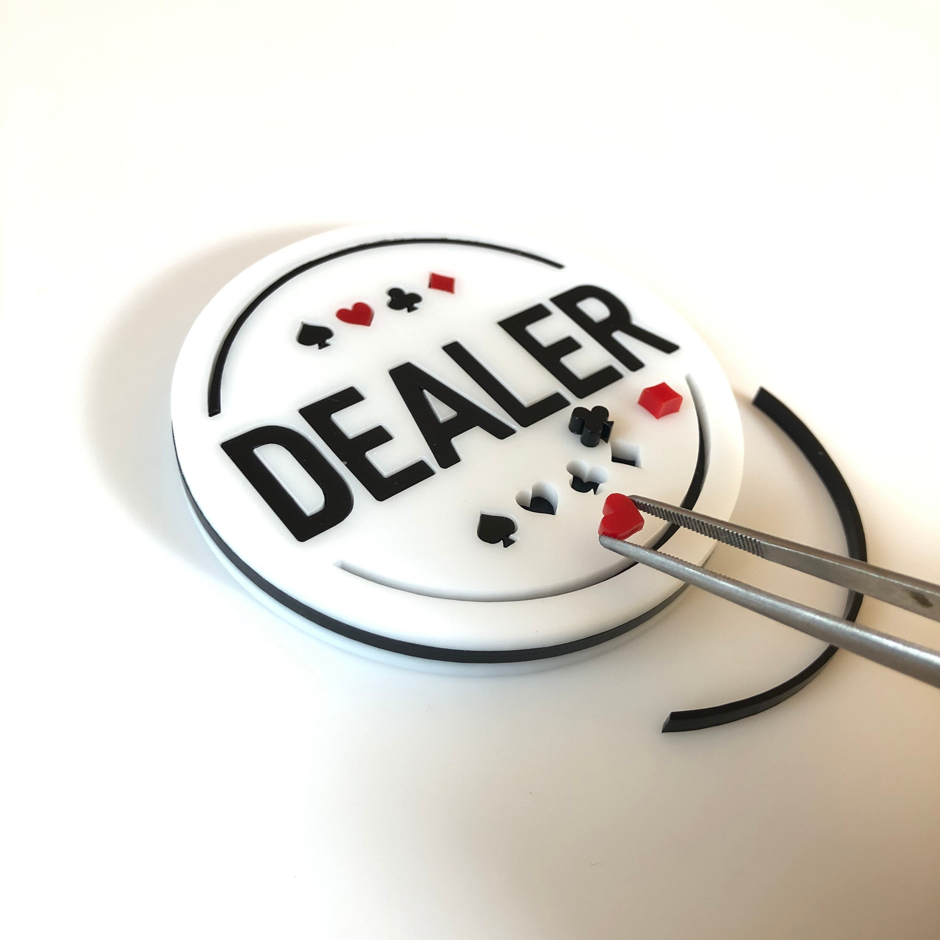 Poker Dealer Button Etsy