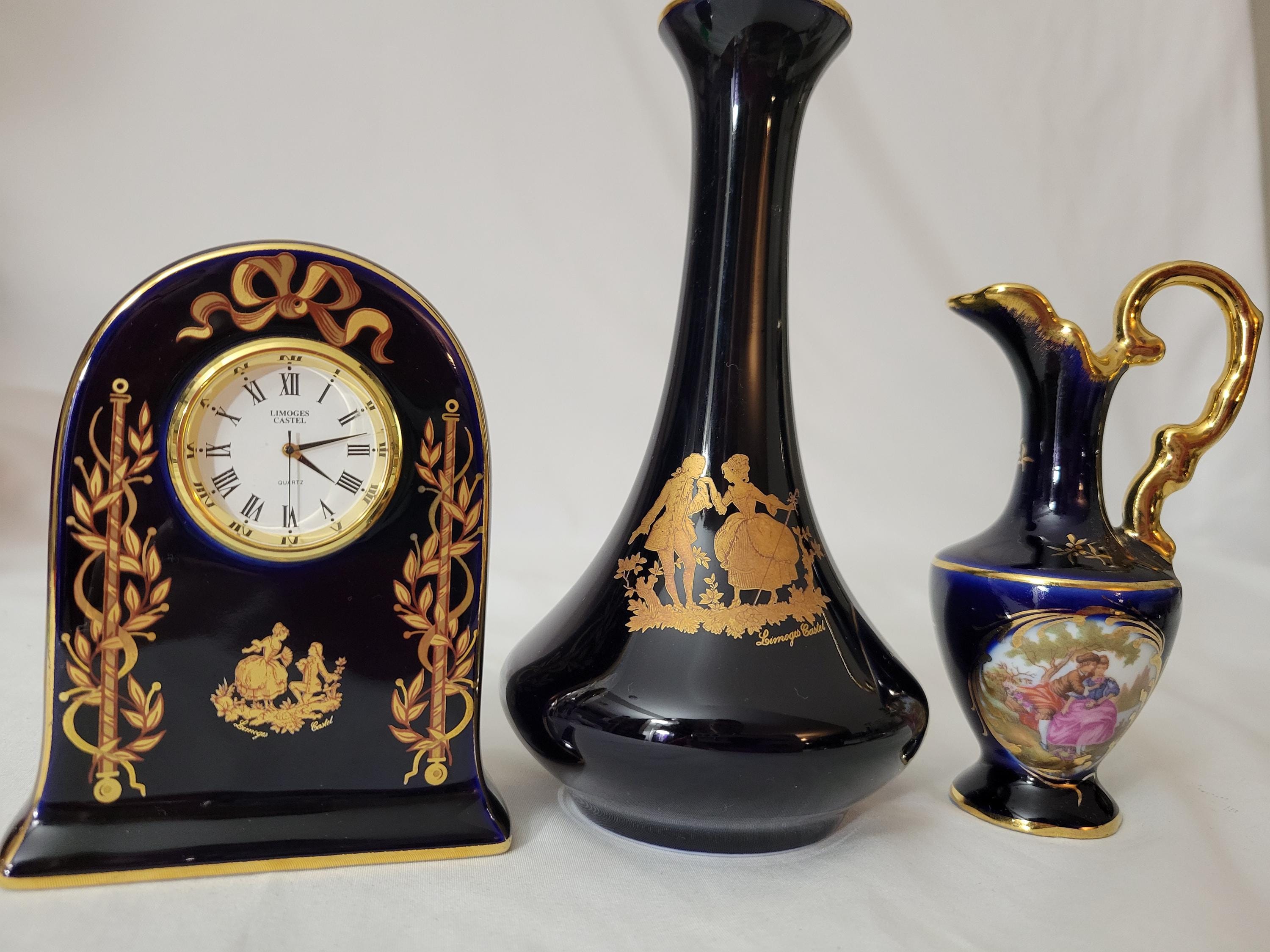 素晴らしい外見 Limoges castel vase - Etsy 日本 工芸品