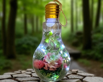 Lightbulb Terrarium