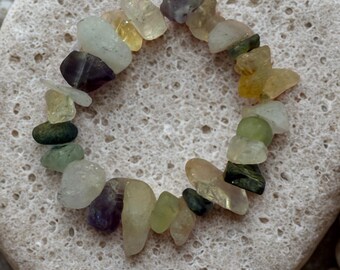 Raw Quartz Nugget Bracelet