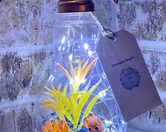Clownfish Lightbulb Terrarium