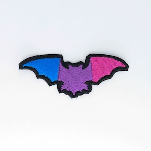 Pride Bat Patch: Embroidered LGBTQIPA Flag