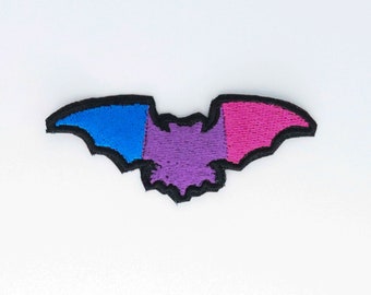 Pride Bat Patch: Embroidered LGBTQIPA Flag