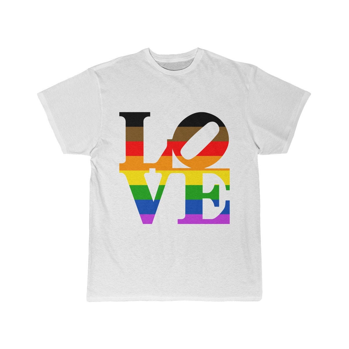 Philly Pride Love Statue Unisex Short Sleeve T-Shirt lgbt | Etsy
