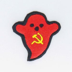 Spectre of Communism Patch with hooked backing