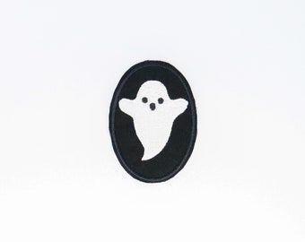 Spooky Ghost Patch halloween cadeau spoopy boo spectre hanter effrayant goth effrayant